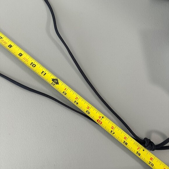 Vivaia The Envelope Lucy Crossbody Bag Purse Adjustable Foldable Chevron Navy - Picture 7 of 7